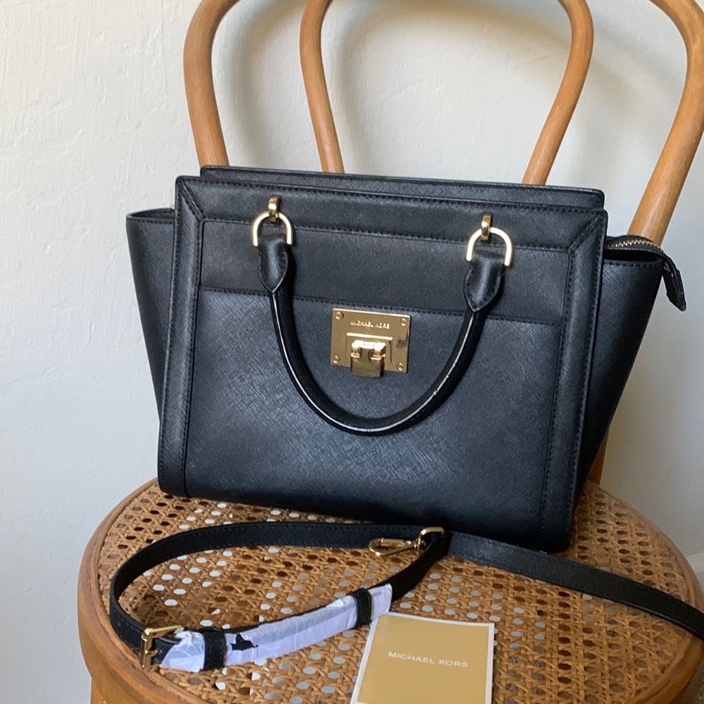 Michael Kors Tina Crossbody Satchel Handbag